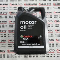 5W30 MOTOR YAĞI 4LT / CASTROL GTX 