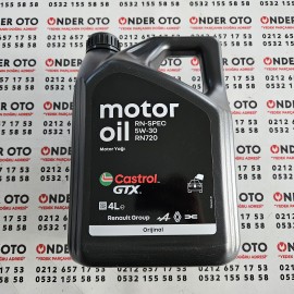 5W30 MOTOR YAĞI 4LT / CASTROL GTX