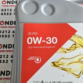 0W30 MOTOR YAĞI 4LT / FEBİ BİLSTEİN D-FO YÜKSEK PERFORMANSLI MOTOR YAĞI