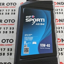 10W40 MOTOR YAĞI 4LT / ELF SPORTİ TXI