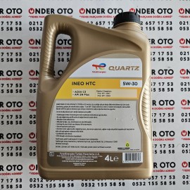 5W30 MOTOR YAĞI 4LT / TOTAL İNEO HTC
