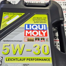5W30 MOTOR YAĞI 5LT / LIQUIMOLY SYNTHESETECHNOLOGİE LEİCHTLAUF PERFORMANCE